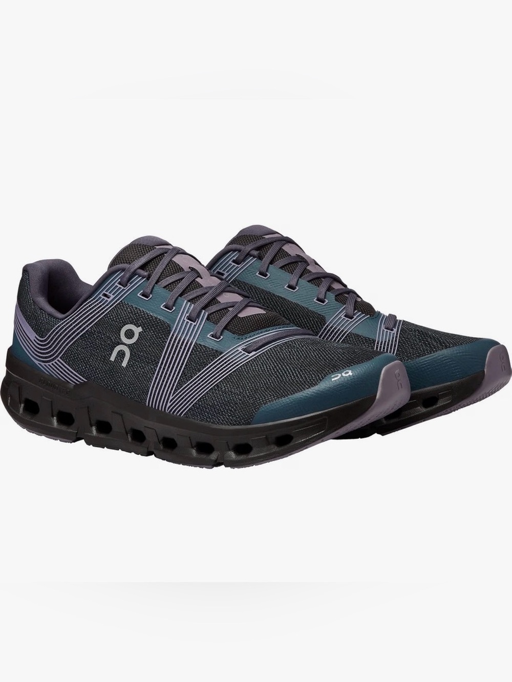 On Running Men’s Athletic Shoes in Teal and Purple